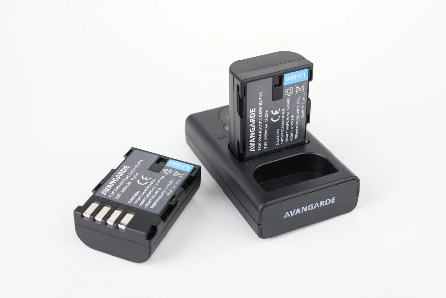Avangarde Charger Kit DMW-BLF19 Battery 2pcs + Charger