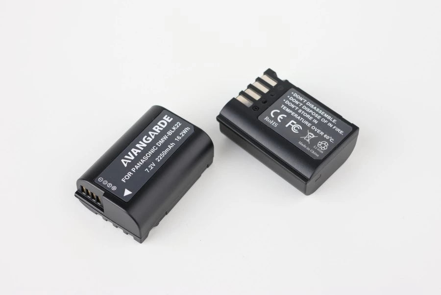 Avangarde Charger Kit DMW-BLK22 Battery 2pcs + Charger