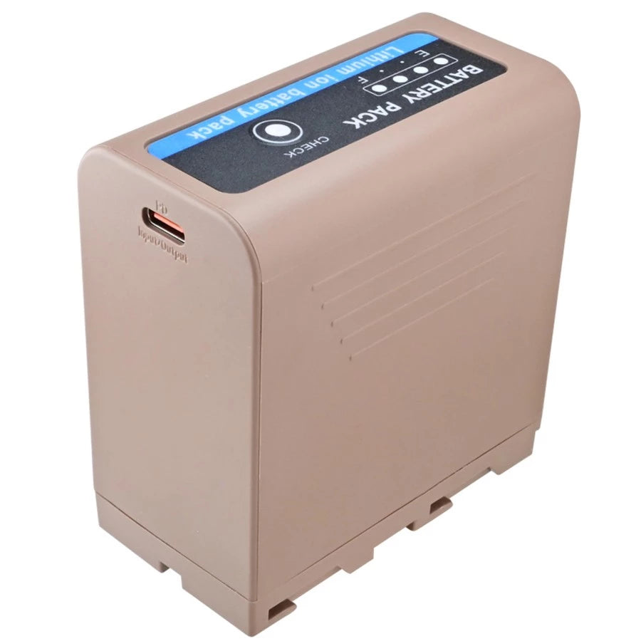 Avangarde TP-F970D Type-C Rechargeable NP-F970 6400mah