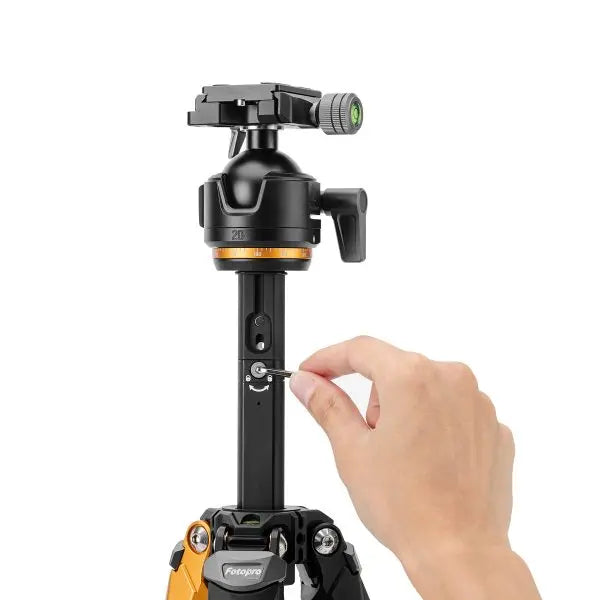 Fotopro Tripod Origin plus+O-8H(20th)/Gold+Black