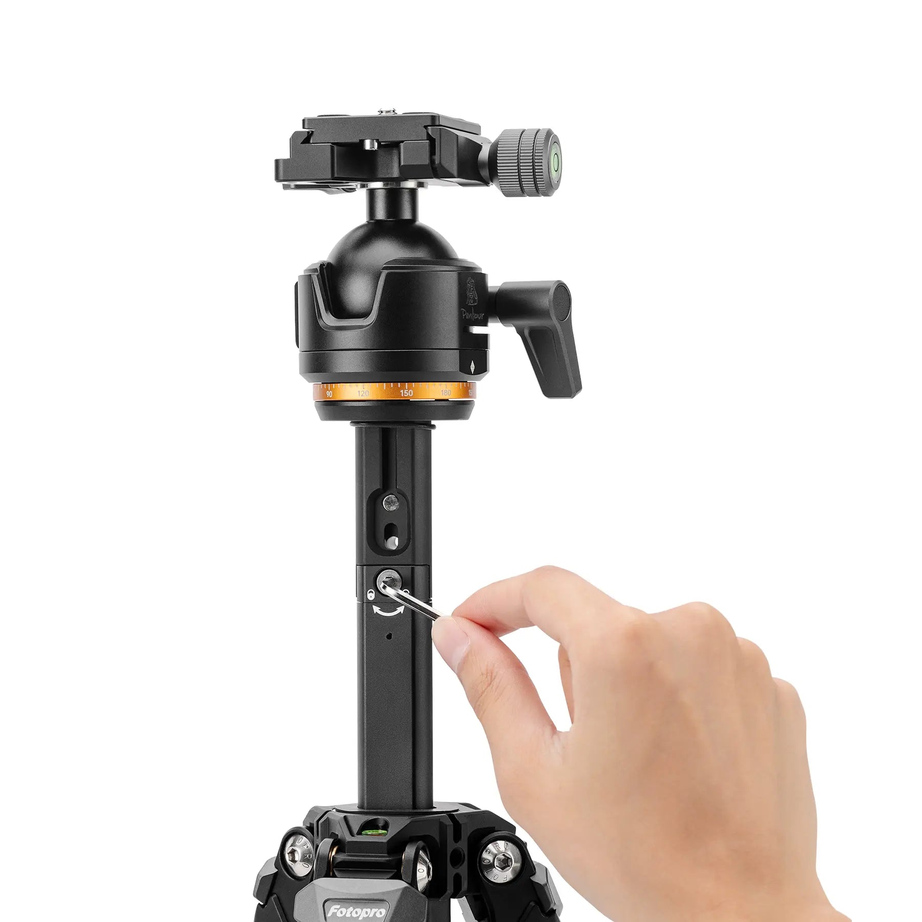 Fotopro Origin Plus+O-8H Travel Tripod/Gray