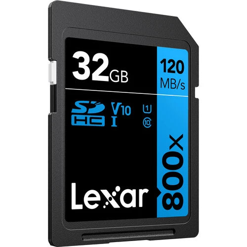 Lexar 32GB Professional 800x SDHC UHS-I Memory Card