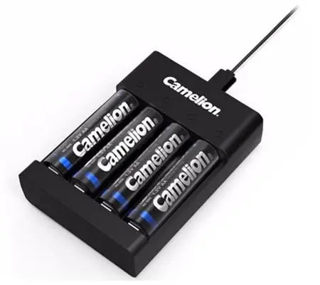 Camelion Pro Fast Charger +AA 2500Mah BP4