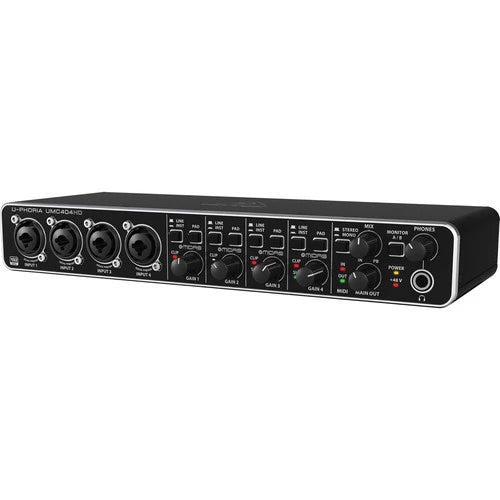 Behringer UMC404HD U-Phoria 4x4 USB Audio Interface