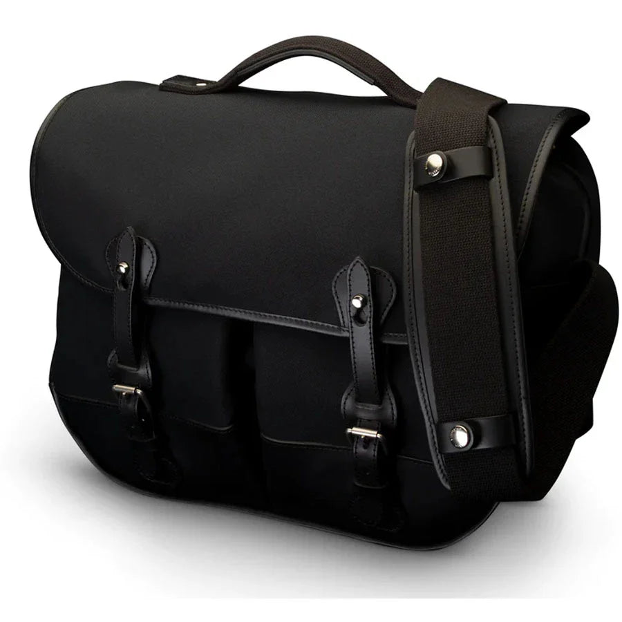 Billingham EVENTER MKII - Sage FibreNyte / Black Leather (Olive Lining)