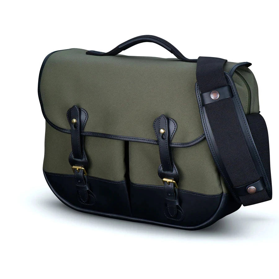 Billingham EVENTER MKII - Black FibreNyte / Black Leather (Olive Lining)