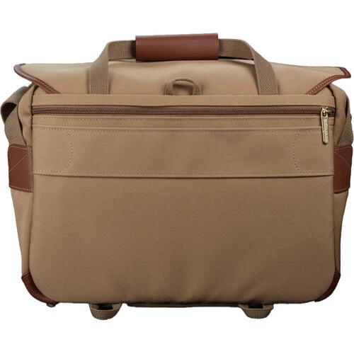 Billingham 445 MKII Camera/Laptop Bag Khaki Canvas / Tan Leather