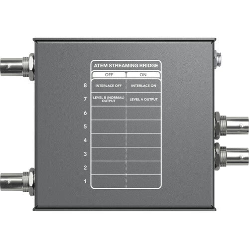 Blackmagic Design ATEM Streaming Bridge Converter H.264 to SDI & HDMI
