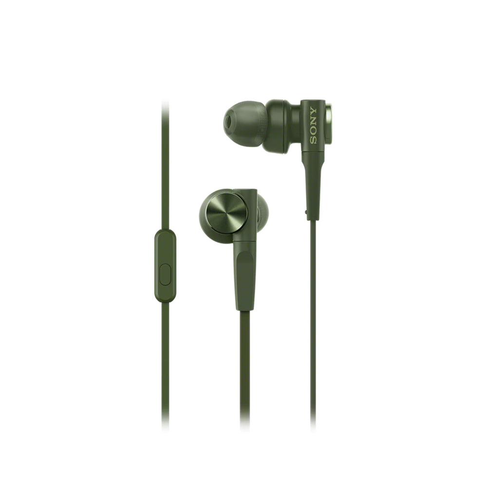 Sony MDR-XB55AP Extra Bass Headset Green