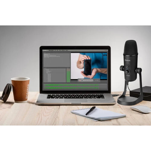 BOYA USB CONDENSER MICROPHONE BY-PM700