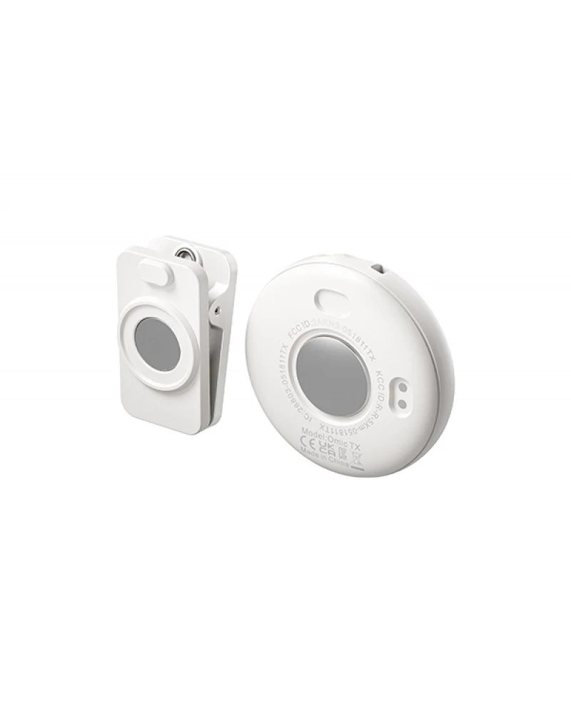 Boya OMIC-D 2-Person Wireless Microphone System with Lightning Connector for iOS Devices (White)