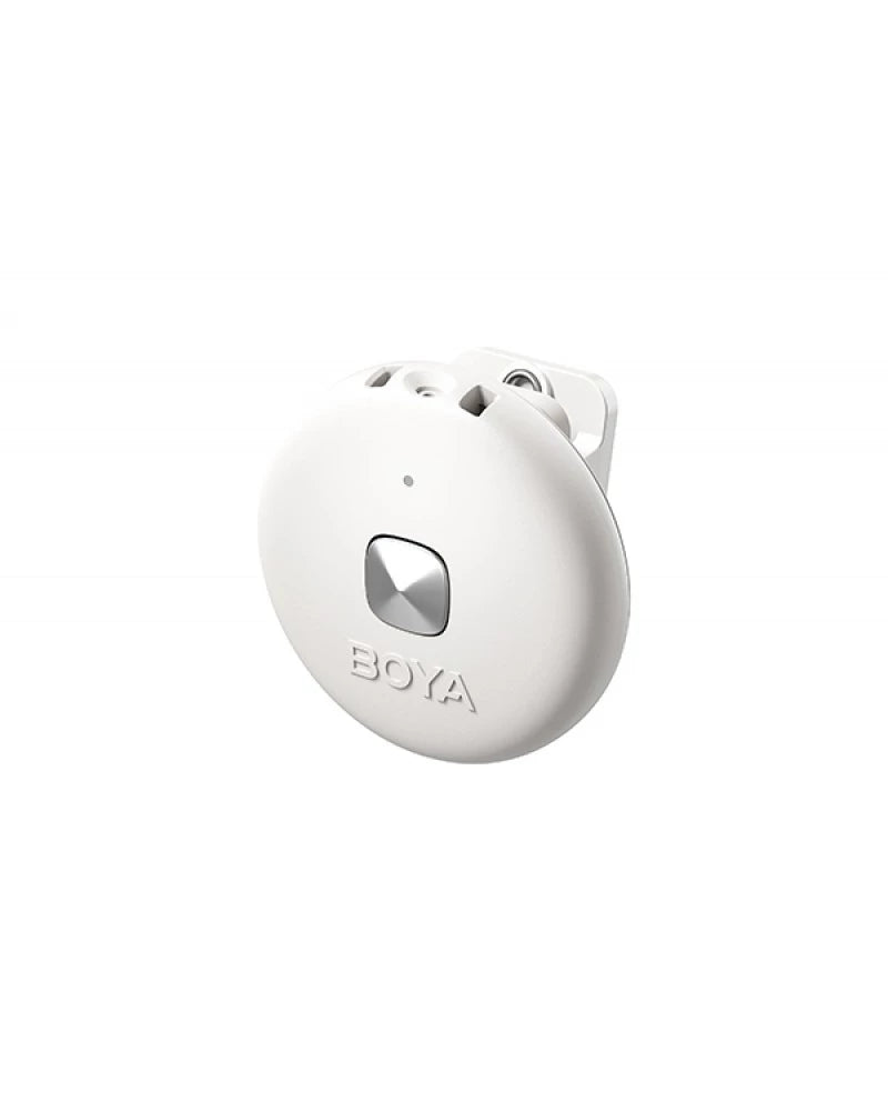 Boya OMIC-D 2-Person Wireless Microphone System with Lightning Connector for iOS Devices (White)