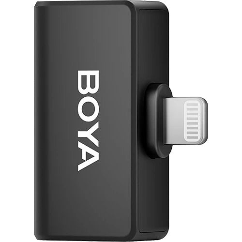 Boya OMIC-D 2-Person Wireless Microphone System with Lightning Connector for iOS Devices (Black)