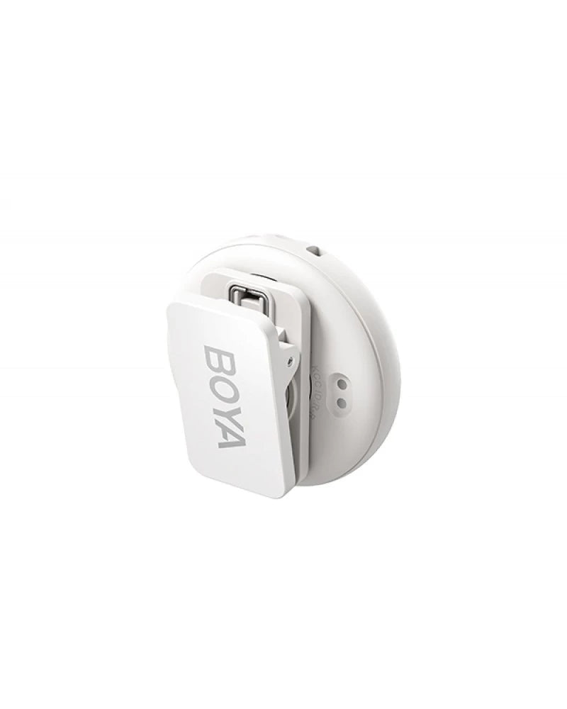 Boya OMIC-D 2-Person Wireless Microphone System with Lightning Connector for iOS Devices (White)