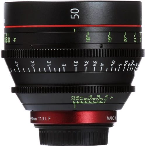 Canon CN-E 50mm T1.3 L F Cine Lens EF Mount