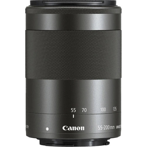 Canon EF-M 55-200mm f4.5-6.3 IS STM Lens (Black)