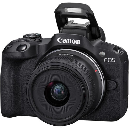 Canon EOS R50 Mirrorless Camera with 18-45mm Lens Black