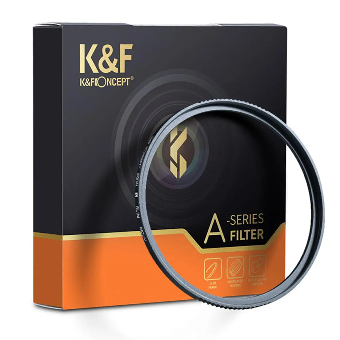 K&F Concept 82mm Filter Slim CPL Filter Multi Coating + German Optics
