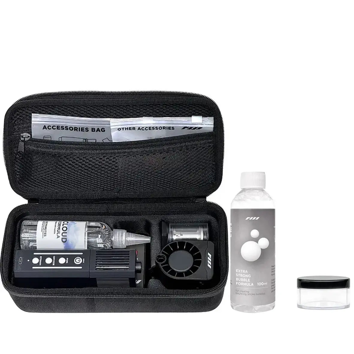 SmokeNINJA PRO Hazer Kit bundle with Bubble Solution
