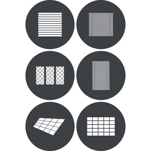 Godox Knowled GP-GS4 GOBO Set for GP Projection Attahment
