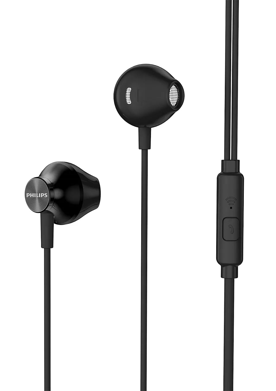 Earphone PHILIPS TAUE101BK With Mic Original - Black