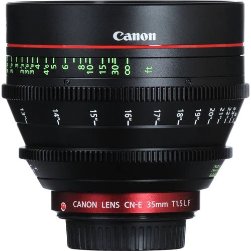 Canon CN-E 35mm T1.5 L F Cinema Prime Lens EF Mount
