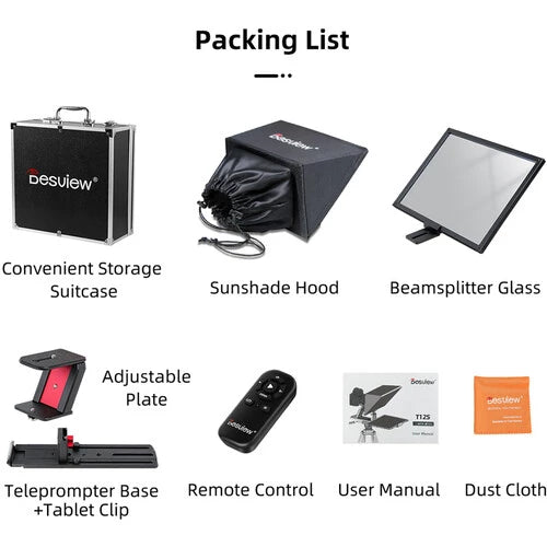 Desview T12S Protable Teleprompter Camera