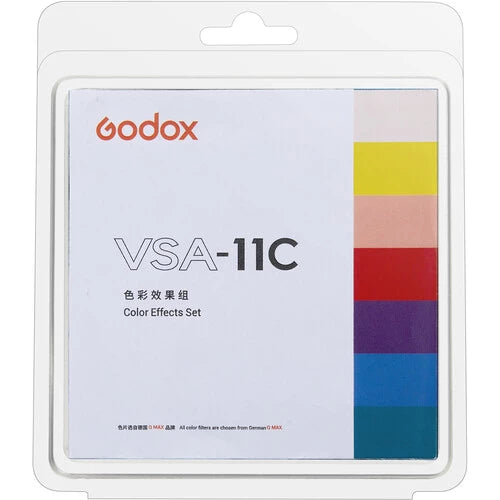 Godox VSA-11C 15-Filter Color Effect Set for VSA Spotlight Attachment