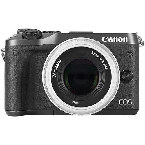 7Artisan 35mm F1.2 II Canon EOS-M Mount (Silver)