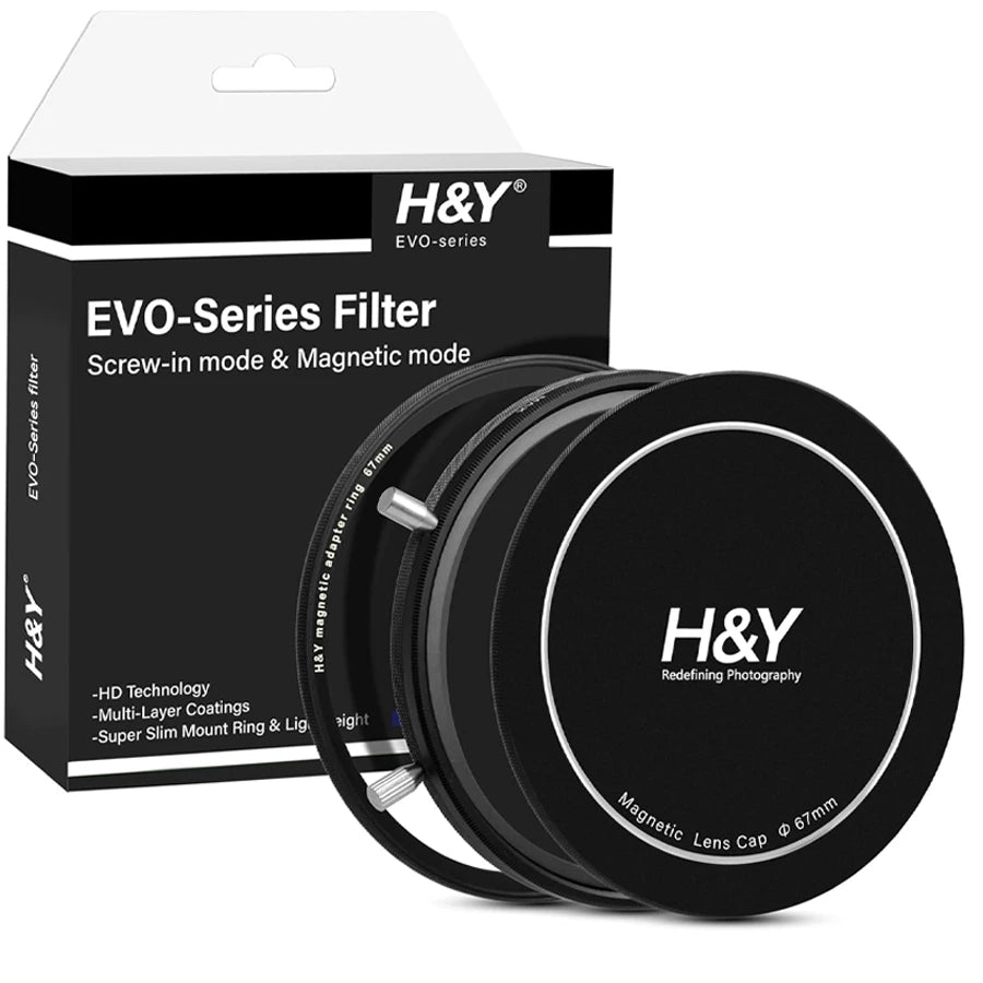 H&Y HD EVO Variable ND3-1000+CPL Filter Kit 67mm EVND67