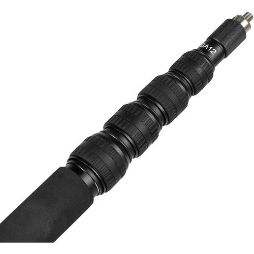 EImage BA12 5-Section Telescoping Aluminum Microphone Boompole