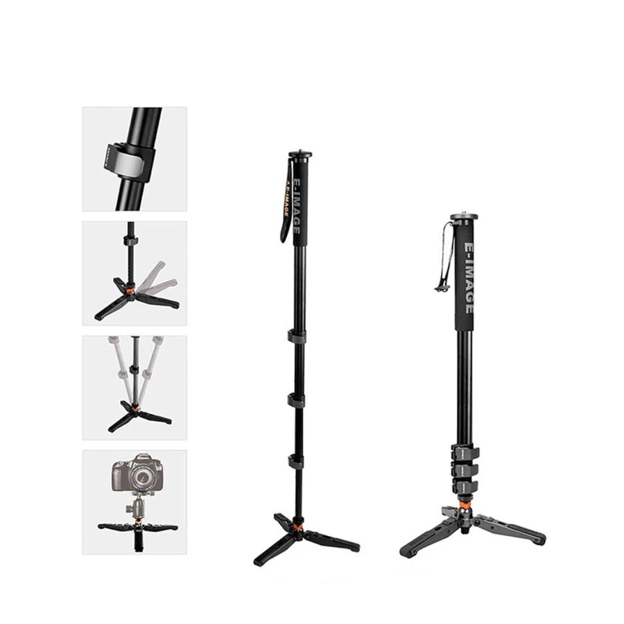 EImage MA800 4 Stage Aluminum Monopod