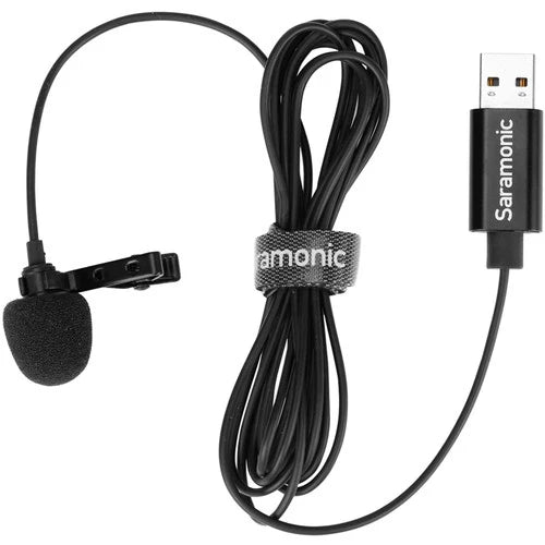 Saramonic SR-ULM10 Omnidirectional USB Lavalier Microphone