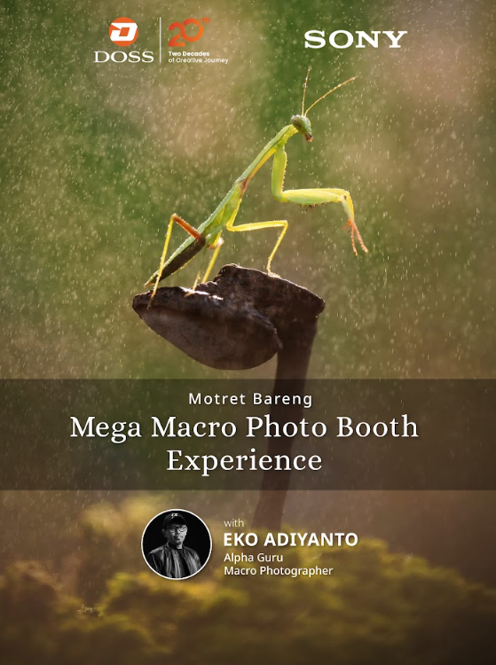 JKT - Mega Macro Photo Booth Experience with Eko Adiyanto