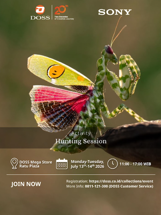 JKT - Mega Macro Photo Booth Experience with Eko Adiyanto