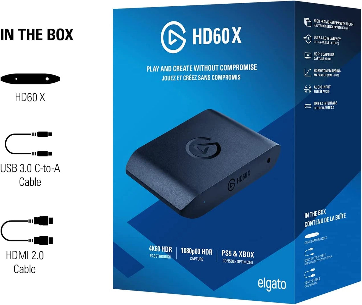 Elgato HD60 X Game Capture Stream and Record
