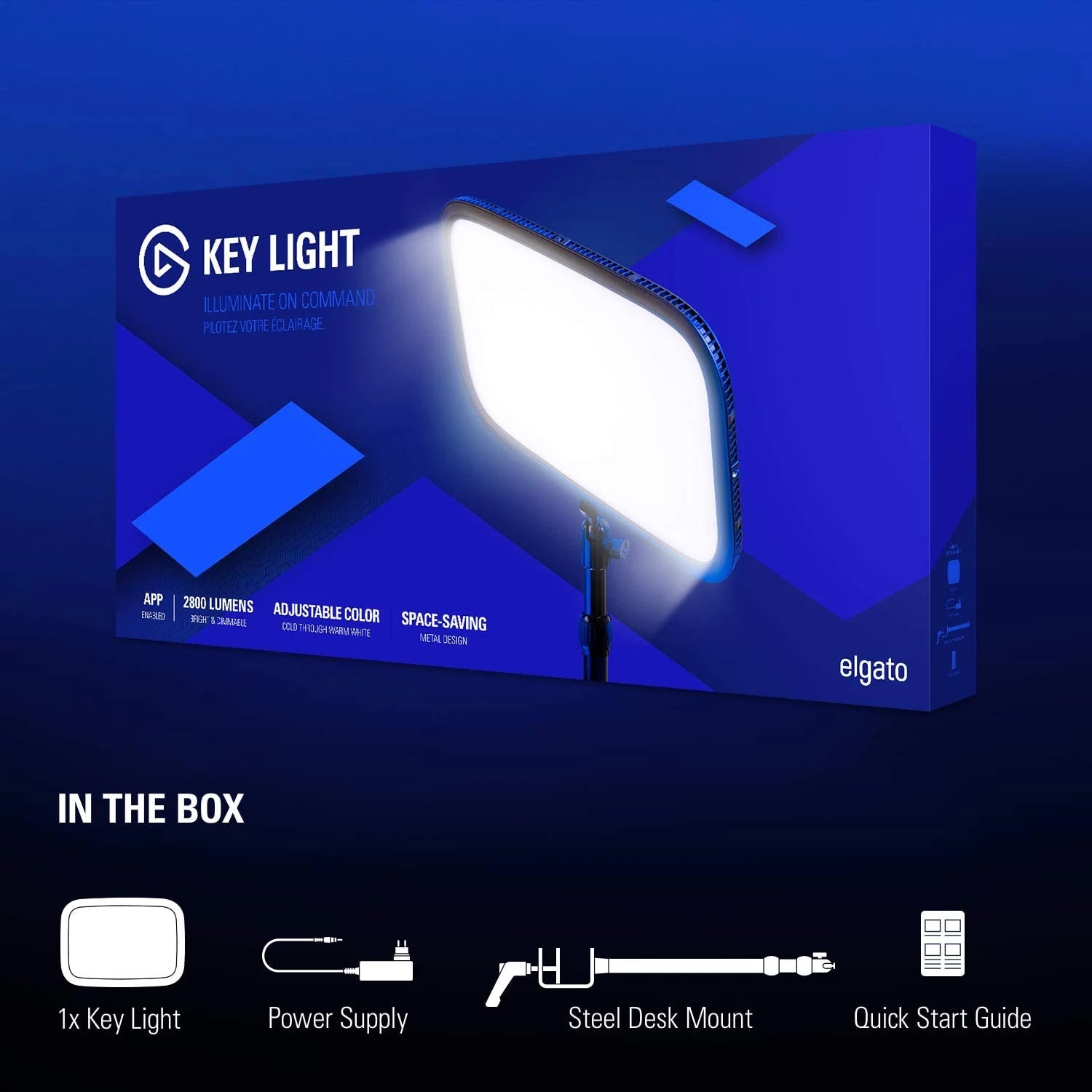 Elgato Key Light Professional LED Panel With 2800 Lumens