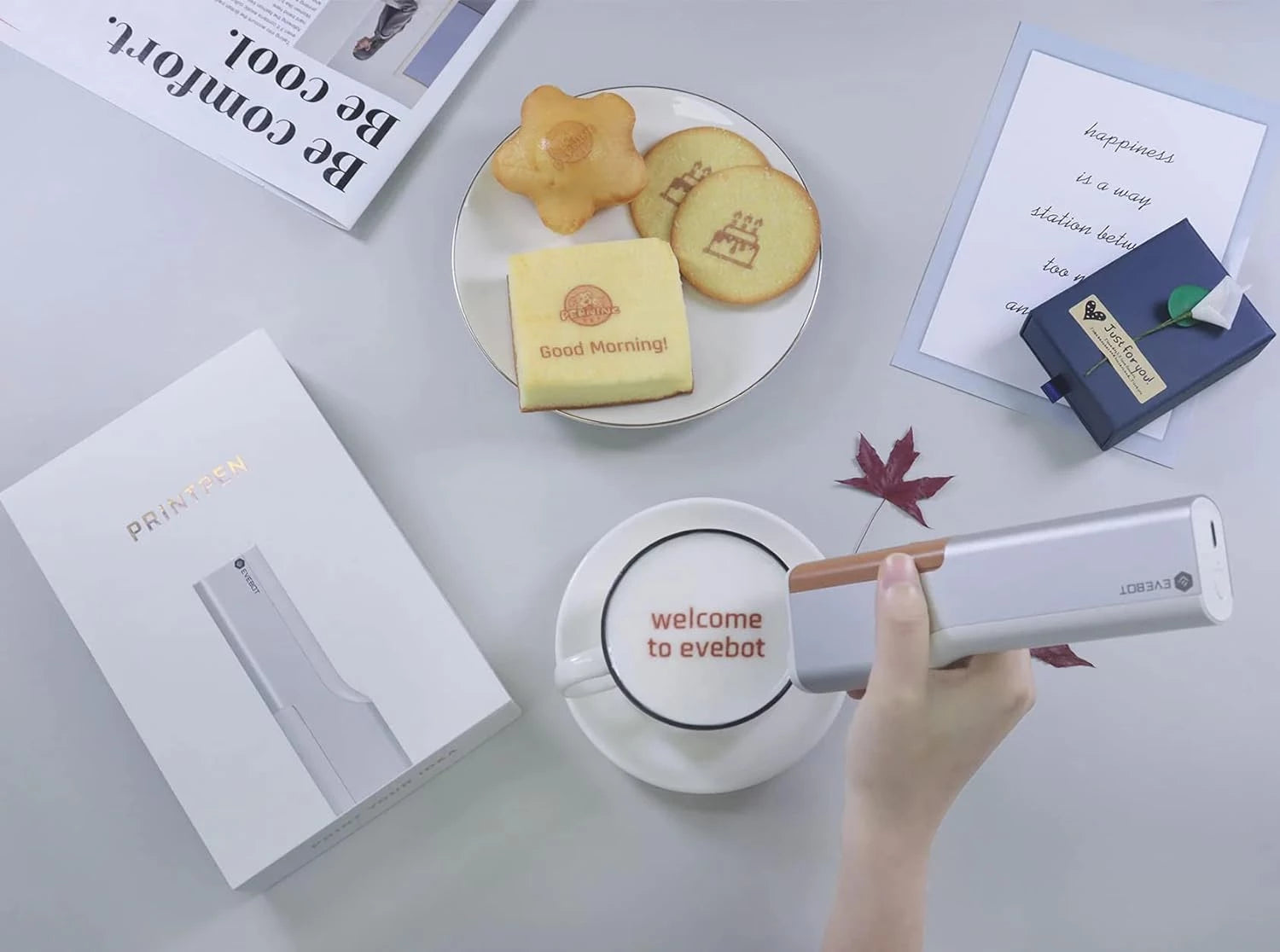 Evebot Handheld Printer Edible Ink Cartridge Brown