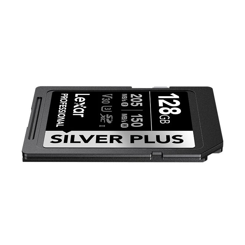 Lexar 128GB Professional SDXC SILVER PLUS UHS-I Memory Card 205MB/s