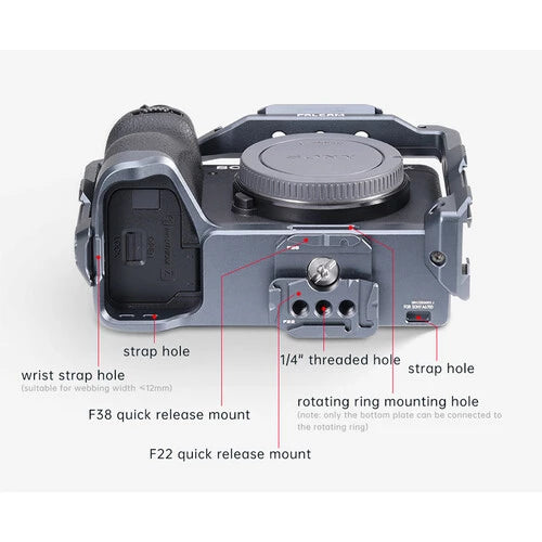 FALCAM F22&F38 Quick Release Camera Cage (FOR SONY A6700) C00B3804