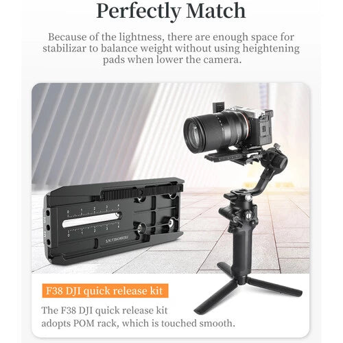 Falcam F38 Zhiyun Weebill-S/Crane 2S Quick release kir 2400