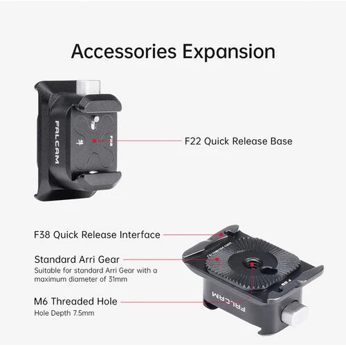 FALCAM F22 to F38 & Arri Adapter F22A3806
