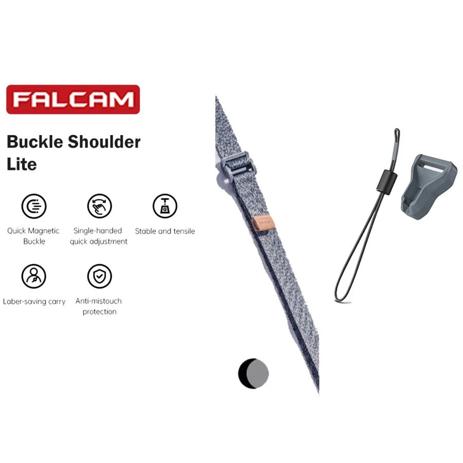 FALCAM Maglink Quick Magnetic Buckle Shoulder Strap Lite (Grey) 3143