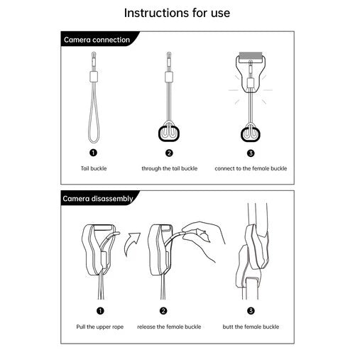 FALCAM Maglink Magnetic Tail Buckle (A Pair) M00A3402