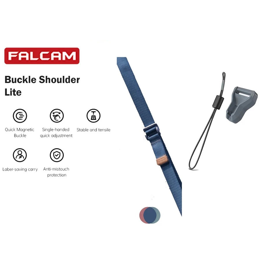 FALCAM Maglink Quick Magnetic Buckle Shoulder Strap Lite Blue 3143B