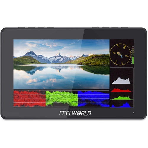 FEELWORLD F5 PRO V3 5.5 INCH TOUCHSCREEN DSLR CAMERA FIELD MONITOR LUT