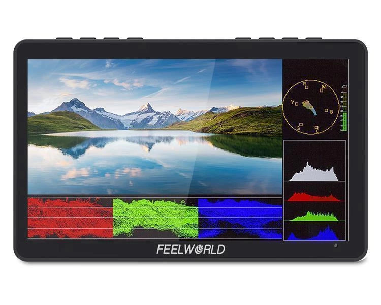 FEELWORLD F5 Pro V4 6 Inch Touch Screen DSLR Camera Field Monitor 3D LUT 4K