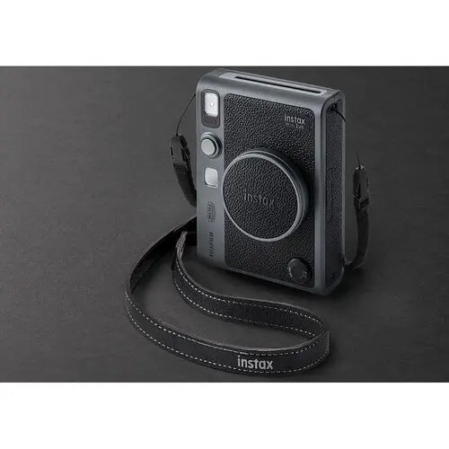 Fujifilm Instax Mini EVO Limited Edition Hybrid Instant Camera Bundle Dark Silver