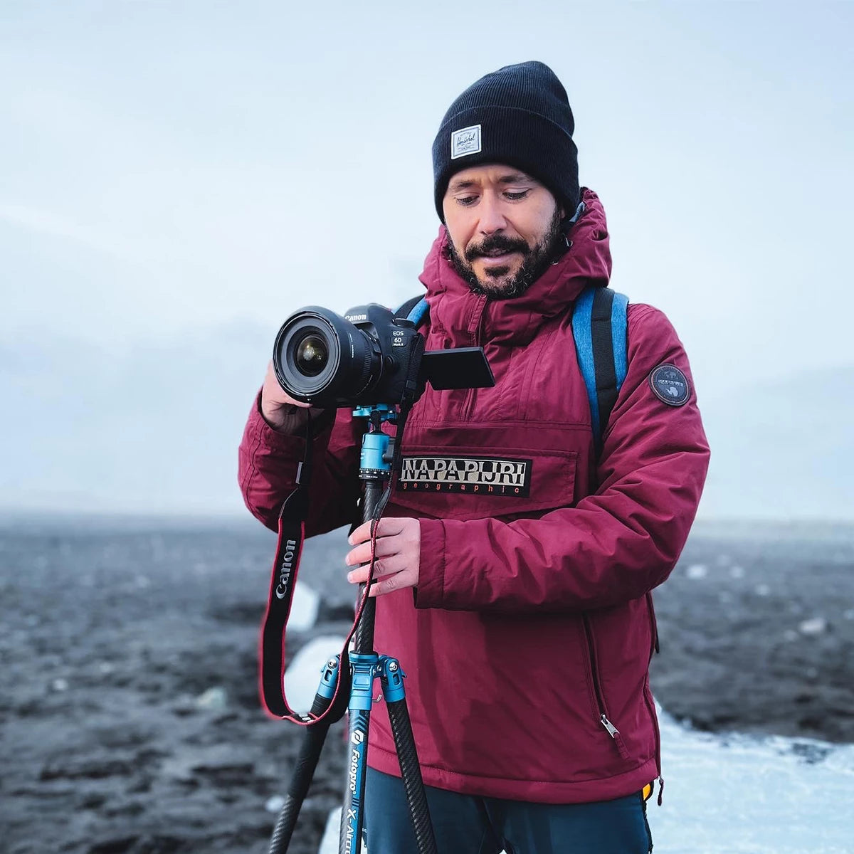 Fotopro X-AirCross 2 Carbon Fiber Tripod Jungle Green