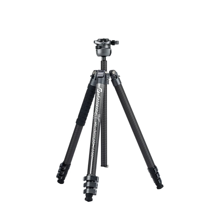 Fotopro X-Airfly MAX Ultra Light Carbon Fiber Tripod Gray